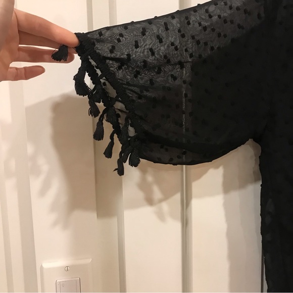 Sheer black coverup - $5 add on - Picture 2 of 3